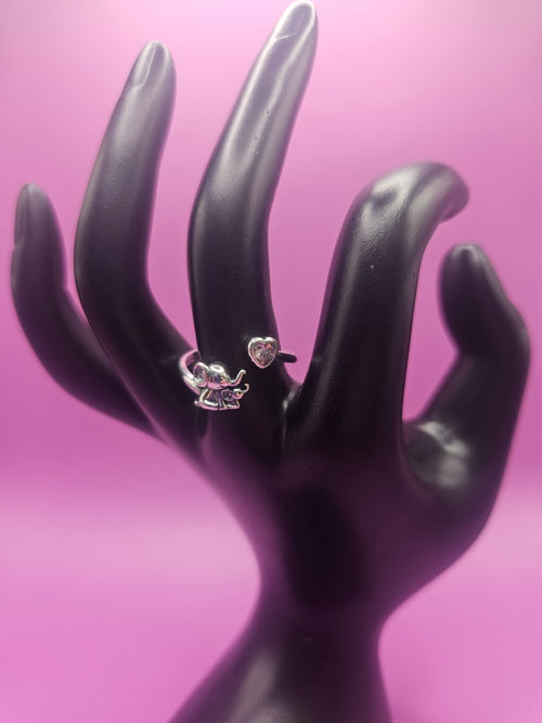 Elephant Silver 925 ring