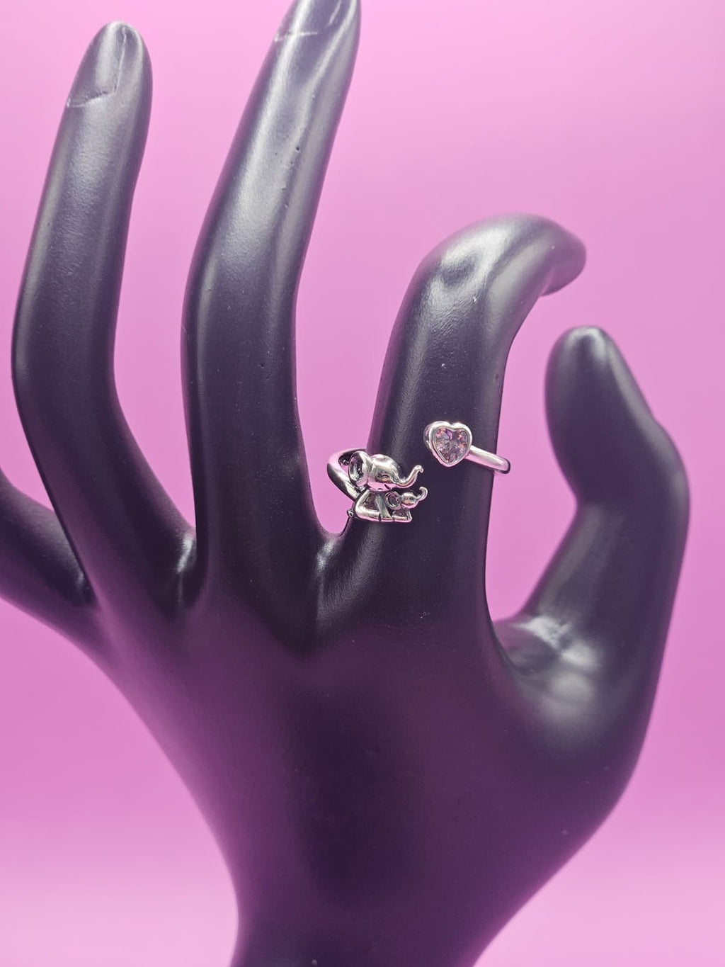 Elephant Silver 925 ring