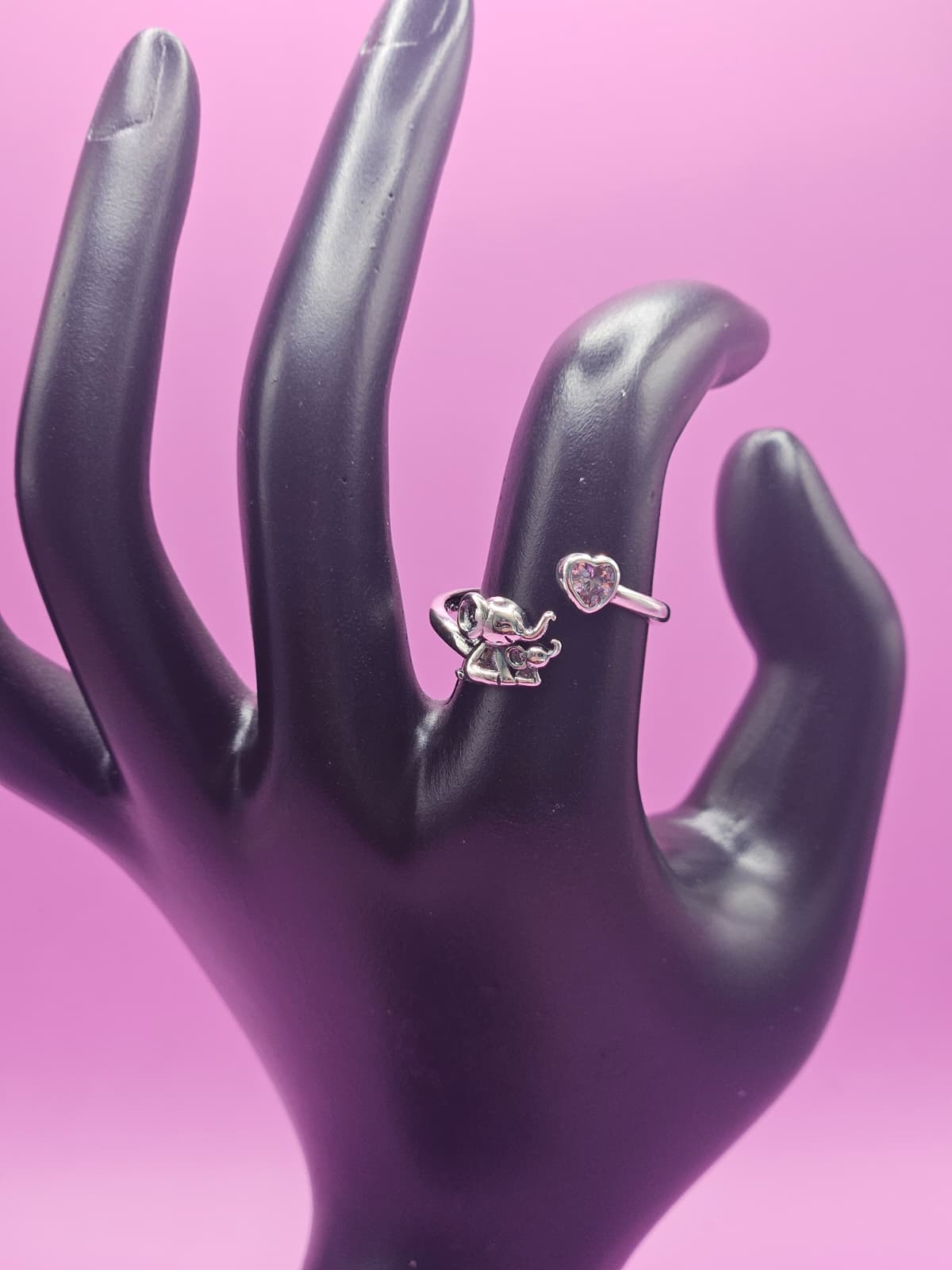 Elephant Silver 925 ring
